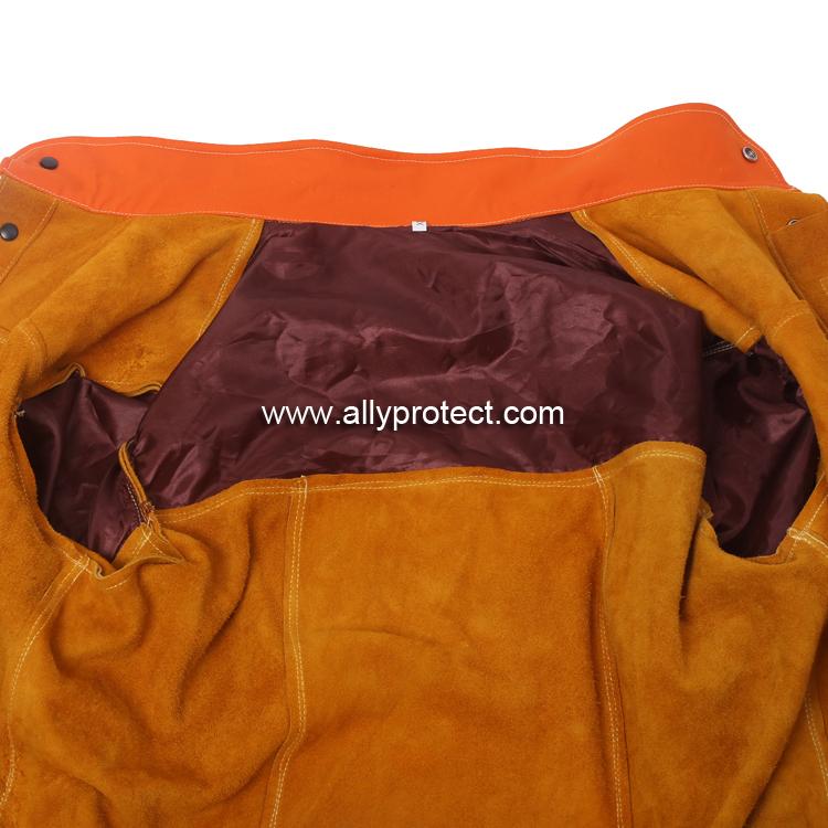 AP-2130 金黃色全皮上身焊服