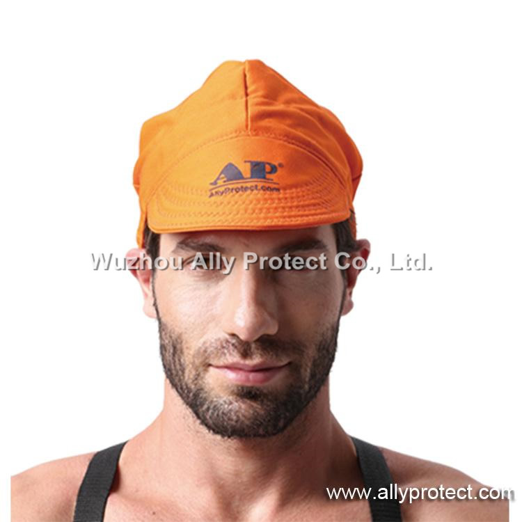 AP-6630 Orange Flame Retardant Welding Cap